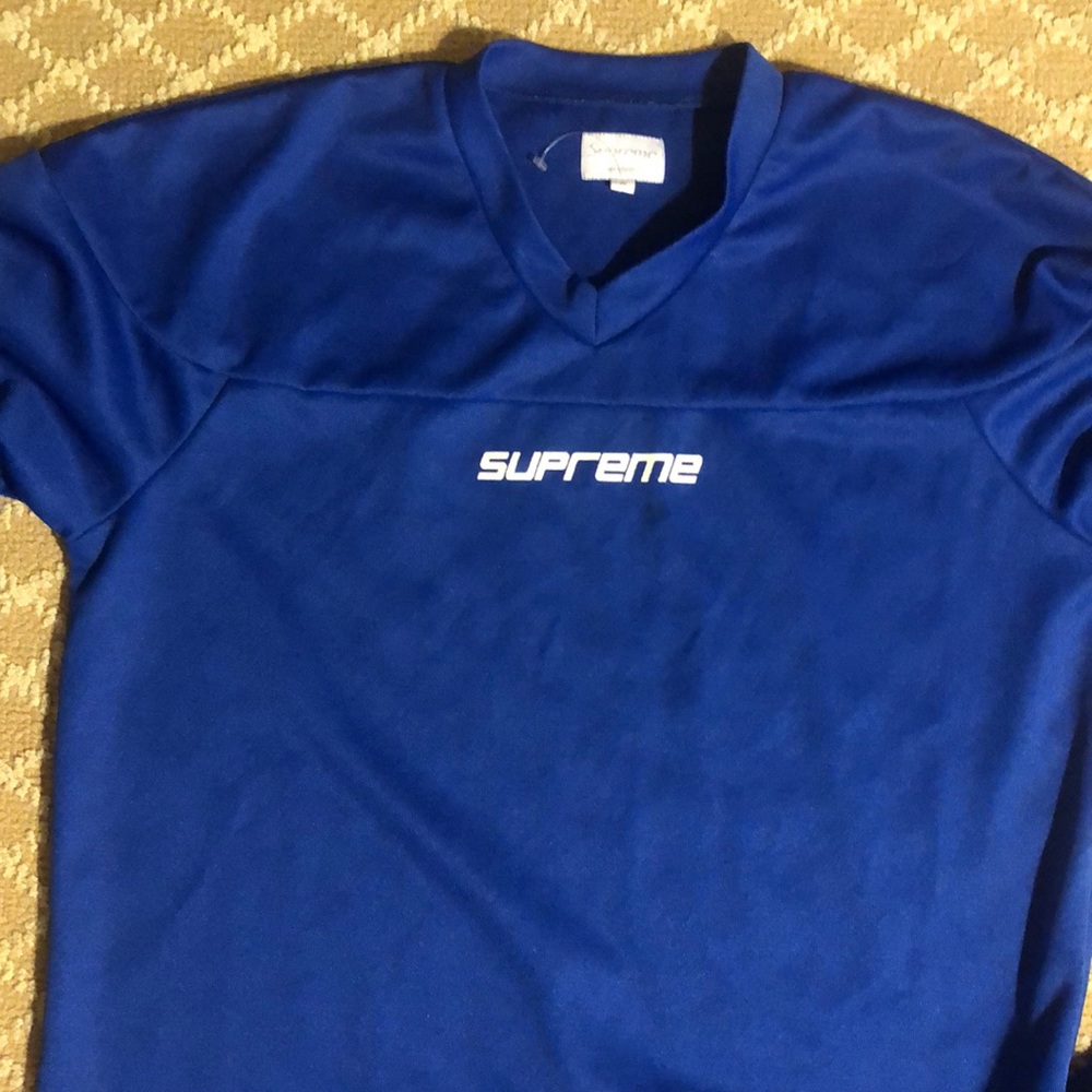 Supreme Jersey Blue Size M